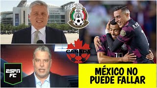 COPA ORO 2021 México vs Canadá por un boleto a la final Reto grande para el Tri mexicano  ESPN FC [upl. by Hoy867]