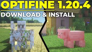 How To Download amp Install Optifine 1204 [upl. by Ime213]