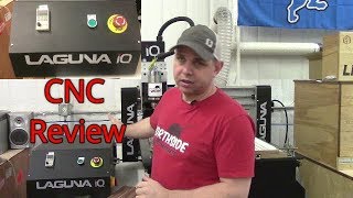 Laguna IQ CNC Machine Review and VCarve Pro Demo [upl. by Welker]