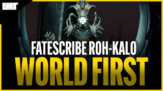 Limit vs Fatescribe RohKalo WORLD FIRST  Sanctum of Domination Raid [upl. by Anailuy277]