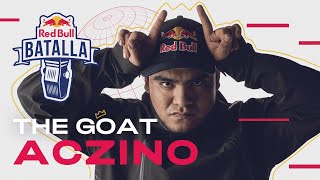 ACZINO THE GOAT  RADIOGRAFÍA  Red Bull Batalla [upl. by Nollad]