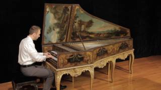 Harpsichord made by Henri Hemsch France Paris probably 1736 [upl. by Jorgan823]