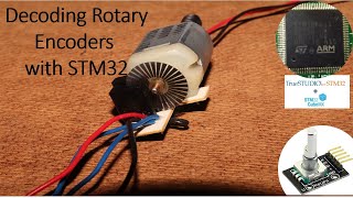 Decoding Rotary Encoders with STM32  Truestudio  CUBEMx [upl. by Nivan]