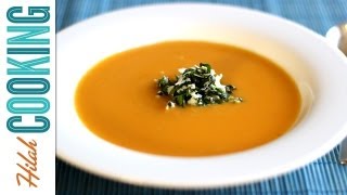 How to Make Butternut Squash Soup  Hilah Cooking [upl. by Garett]