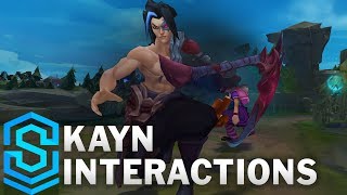 Kayn Special Interactions [upl. by Wolbrom]