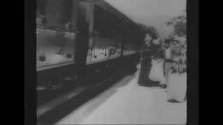 The Arrival of a Train at La Ciotat Station  Louis and Auguste Lumiere  1895 [upl. by Ibocaj]