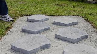 Paver Walkway HowTo Video Featuring KING Limestone Screenings [upl. by Einner727]