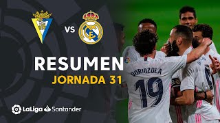 Highlights Cádiz CF vs Real Madrid 03 [upl. by Hebrew]