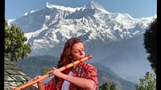 Phool Ko Thunga  Nepali Dhun  Bansuri Flute  Stephanie Bosch [upl. by Aramen]