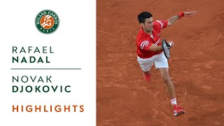 Rafael Nadal vs Novak Djokovic  Semifinal Highlights  RolandGarros 2021 [upl. by Helbonnas]