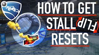 How to get Stall Flip Resets Tutorial  Road to Multiple flip resets  Rocket League [upl. by Smitty925]