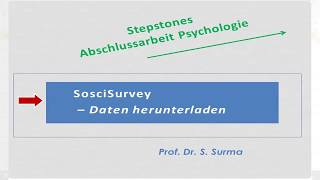 5 Sosci Servey  Daten herunterladen [upl. by Yriek]