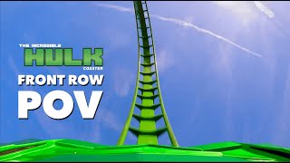 The Incredible Hulk Coaster  Official Ride POV  Islands Of Adventure [upl. by Eedahs241]