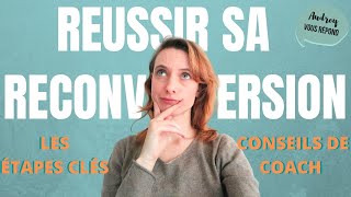 RECONVERSION  Les étapes clés pour trouver votre voie professionnelle Exercices dautocoaching [upl. by Pitzer]