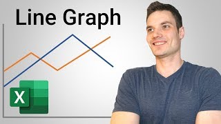 How to Make a Line Graph in Excel [upl. by Ayikal86]