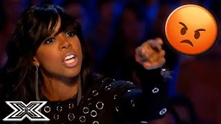 Contestants CLASH With The Judges  X Factor Global [upl. by Aipmylo]