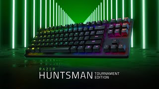 Razer Huntsman Tournament Edition  Absolute Speed [upl. by Reviel]