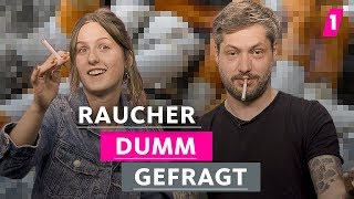 Raucher haben gelbe Zähne  1LIVE Dumm Gefragt [upl. by Kincaid]