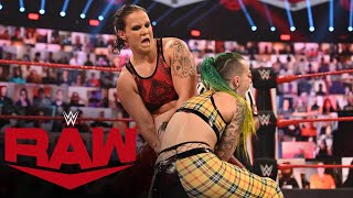 The Riott Squad vs Shayna Baszler – 2on1 Handicap Match Raw September 7 2020 [upl. by Cathie]