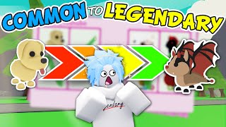 How I Traded a COMMON to LEGENDARY Pet in less than 1 HOUR 🐶🦒 Roblox Adopt Me Trading Challenge [upl. by Langham]