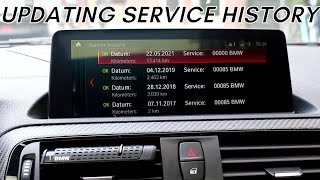 BMW M2 How To Update The Service History Of Your BMW Yourself [upl. by Pelagi410]