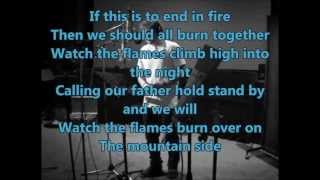 Ed Sheeran  I See Fire LYRICS [upl. by Rochemont]