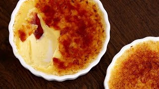 How to make Creme Brulee  Crème Brûlée Recipe [upl. by Reinwald]