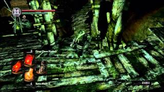 Dark Souls Blighttown First Bonfire Location [upl. by Nilrak76]