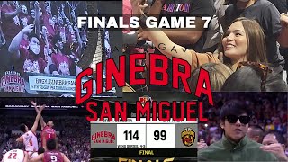 Ginebra San Miguel vs Bay Area Dragons Finals Game 7 Philippine Arena [upl. by Jaela]