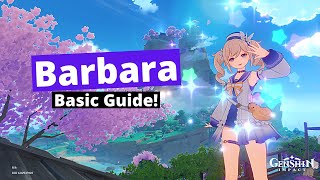 Barbara F2P Basic GuideBuild Genshin Impact [upl. by Giark]