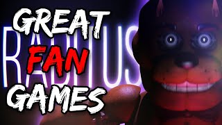 Top 10 Great FNAF Fan Games [upl. by Anilehcim]