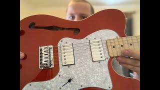 Thinline Telecaster Kit BUILD [upl. by Alial271]