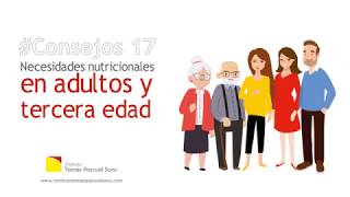 Consejo 17 Necesidades Nutricionales Básicas en Adultos y Mayores [upl. by Hung736]