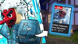 LEVEL 50 UROKODAKI SHOWCASE IN DEMON SOUL Roblox [upl. by Adeline146]