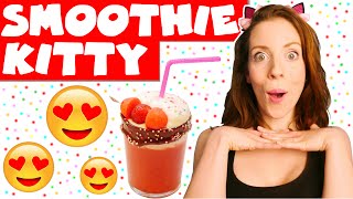 RECETTE  SMOOTHIE A LA FRAISE [upl. by Annirak]