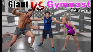 Gymnast vs Giant Who is Stronger Compilation [upl. by Aniara]