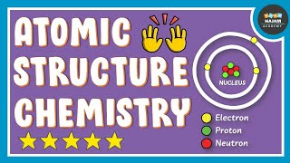 Atomic Structure Protons Electrons amp Neutrons  Chemistry [upl. by Neraa]