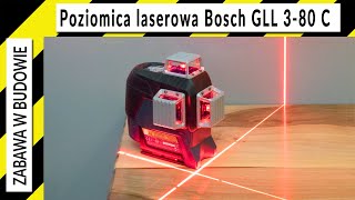 Poziomica laserowa Bosch GLL 380 C [upl. by Harutek]