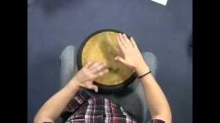 Part 1 Beginner African drumming djembe lesson [upl. by Ytissac374]