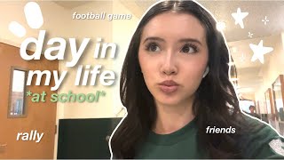 DAY IN MY LIFE📓 school vlog 9th grade freshman [upl. by Aicekan]