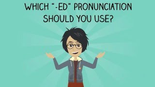 Pronunciation Past Tense Regular Verbs ed [upl. by Furlani]