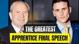 The Greatest Apprentice Final speech [upl. by Kuhn]