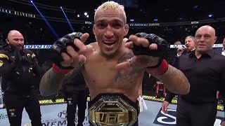 UFC 269 Charles Oliveira Octagon Interview [upl. by Iraam537]