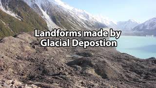 Landforms made by Glacial Deposition [upl. by Grady]