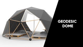 How to build 2V geodesic dome [upl. by Scribner]