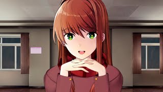 Revealing My Appearance to Monika  quotMonika After Storyquot Mod [upl. by Ebanreb]