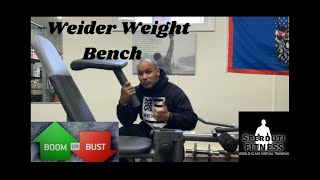 Gym Equipment Review Weider Olympic Workout Bench [upl. by Crowe]