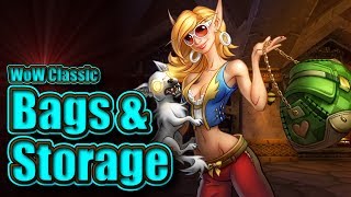 Classic WoW Bags amp Storage Guide [upl. by Tnilc528]