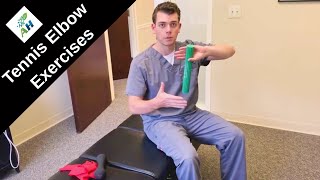 Rehab for Tennis Elbow  Theraband Flexbar [upl. by Burnley769]