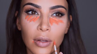 KKW Beauty Secrets How I Cover Up My Under Eye Circles in 4 Steps [upl. by Ahsirak602]